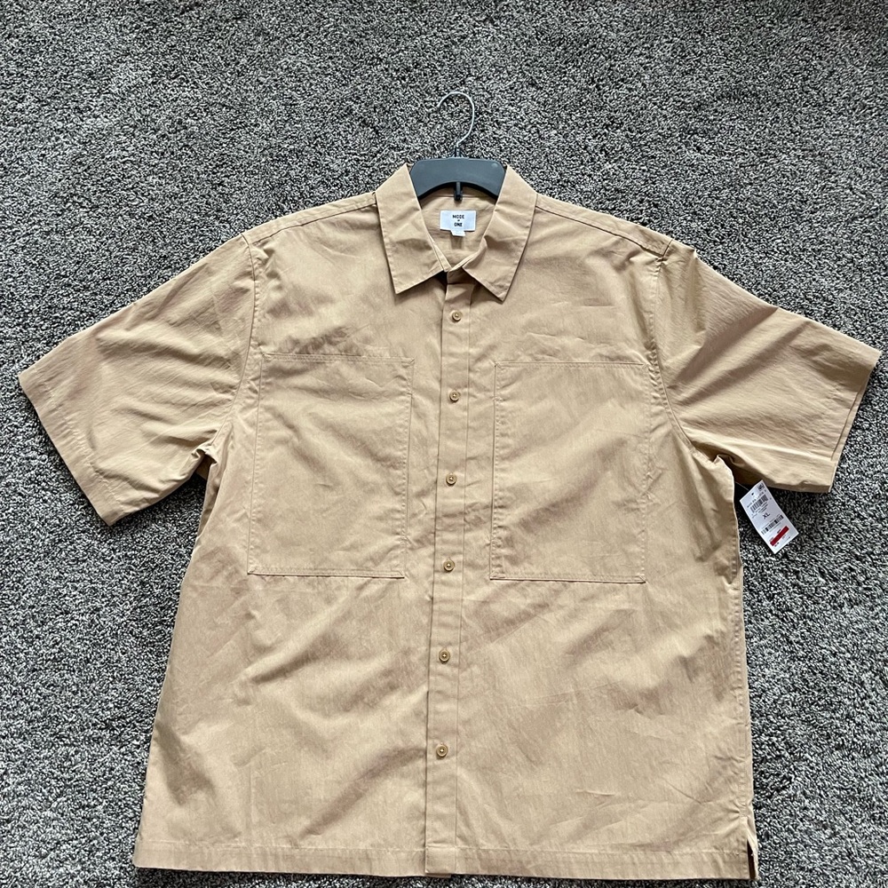 Men's Tan Shirt
